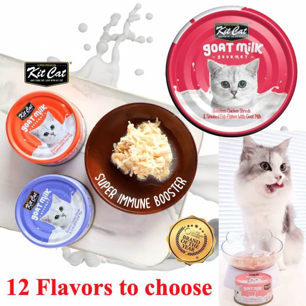 PATE SỮA DÊ TƯƠI KITCAT-KIT CAT GOAT MILK 70GR