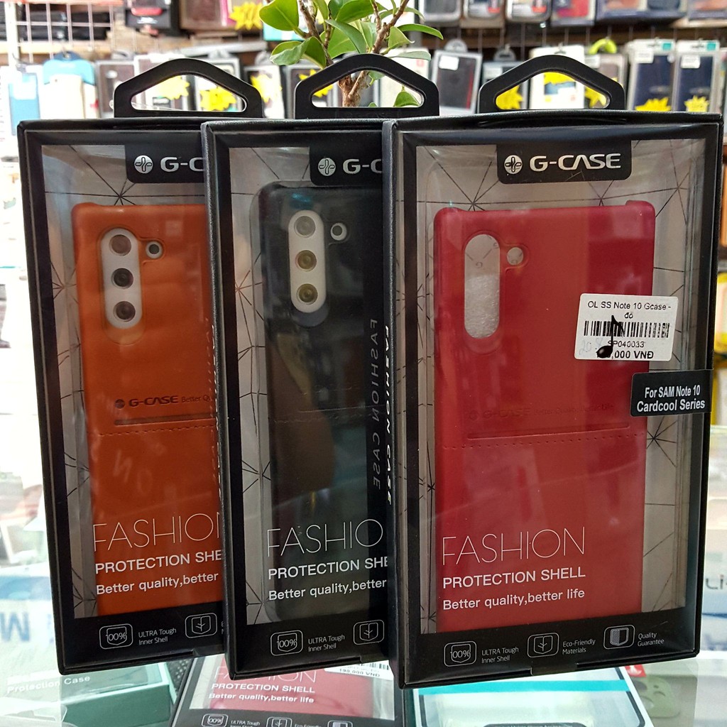 Ốp Lưng Samsung Note 10 Da G-Case, Ốp Lưng Da Note 10 G-Case.