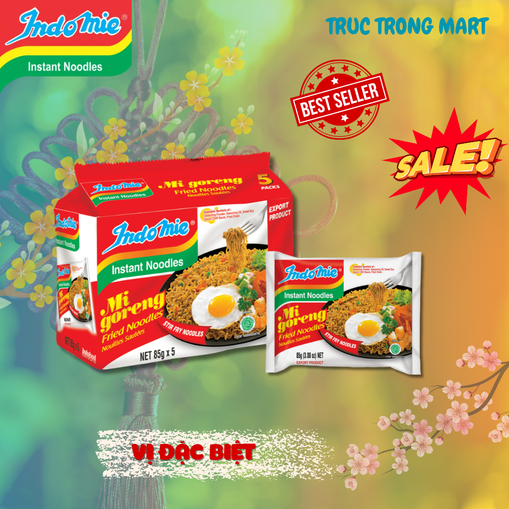 Mì trộn Indomie vị đặc biệt