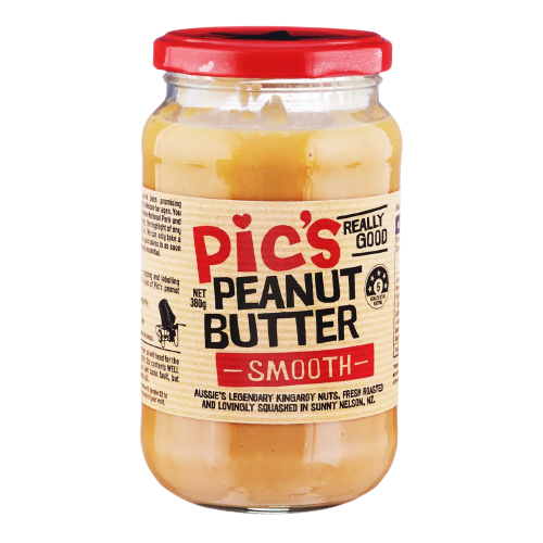 [HCM]Bơ đậu phộng mịn PicS Peanut Butter Smooth 380Gr