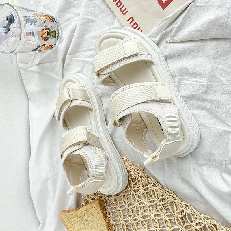 [HÀNG SẴN +ẢNH THẬT ] DÉP SANDAL NỮ ,QUAI DÙ ÊM NHẸ MỀM MẠI