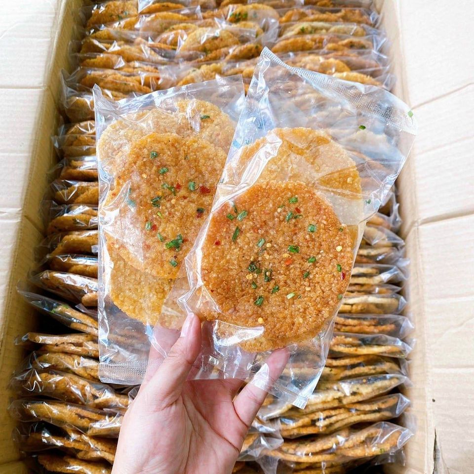 Cơm Cháy Mắm Hành 1 Bịch 3 Gói