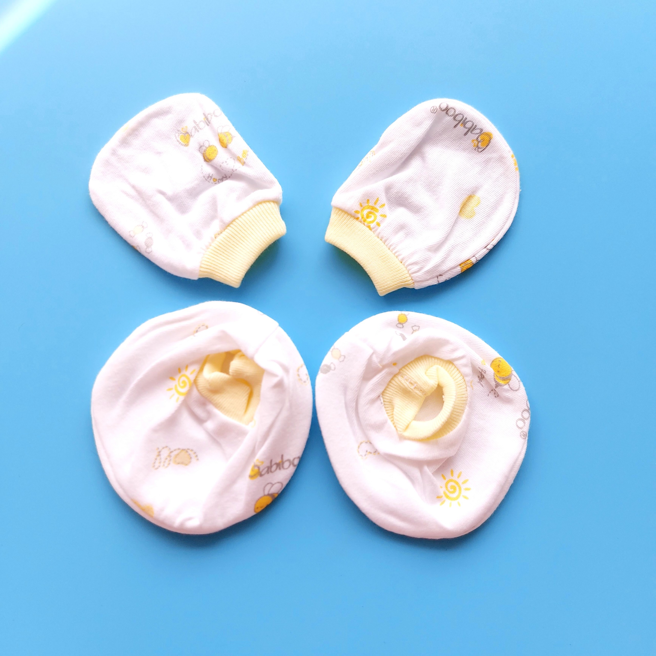 Bộ bao tay chân cho bé BABIBOO - BB84