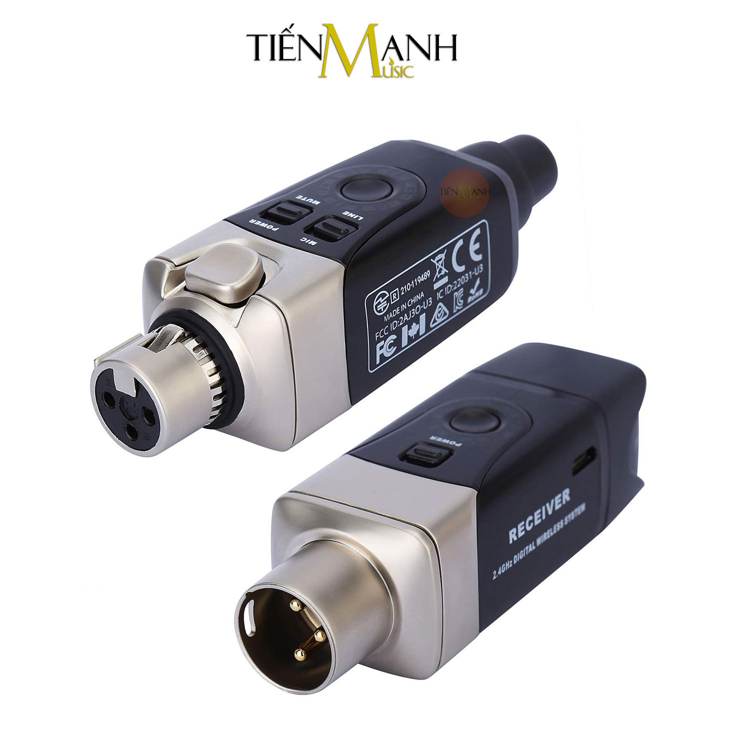 [Chính Hãng] Bộ Thu Phát Micro Không Dây Xvive U3 Wireless System Mic Dynamic Microphone