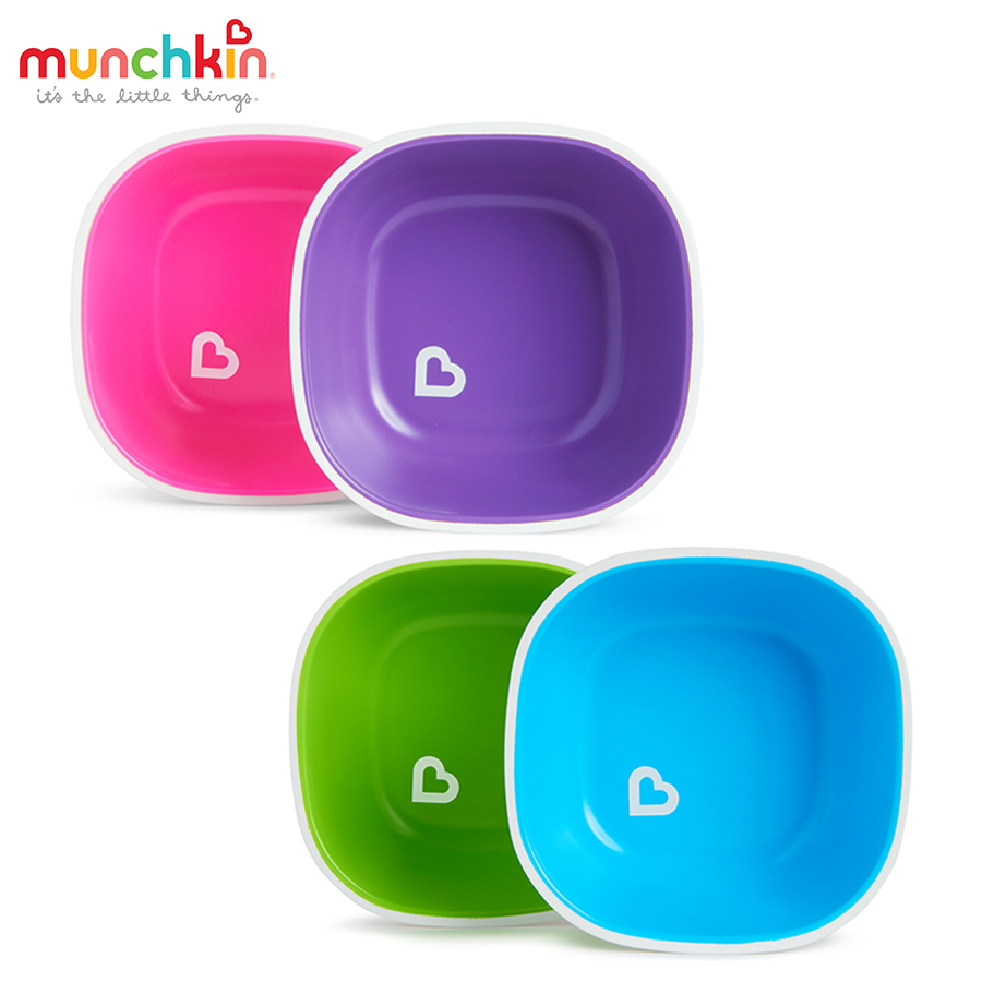 Ộ 2 BÁT CHỐNG TRƯỢT MUNCHKIN (XANH LÁ-XANH LƠ)