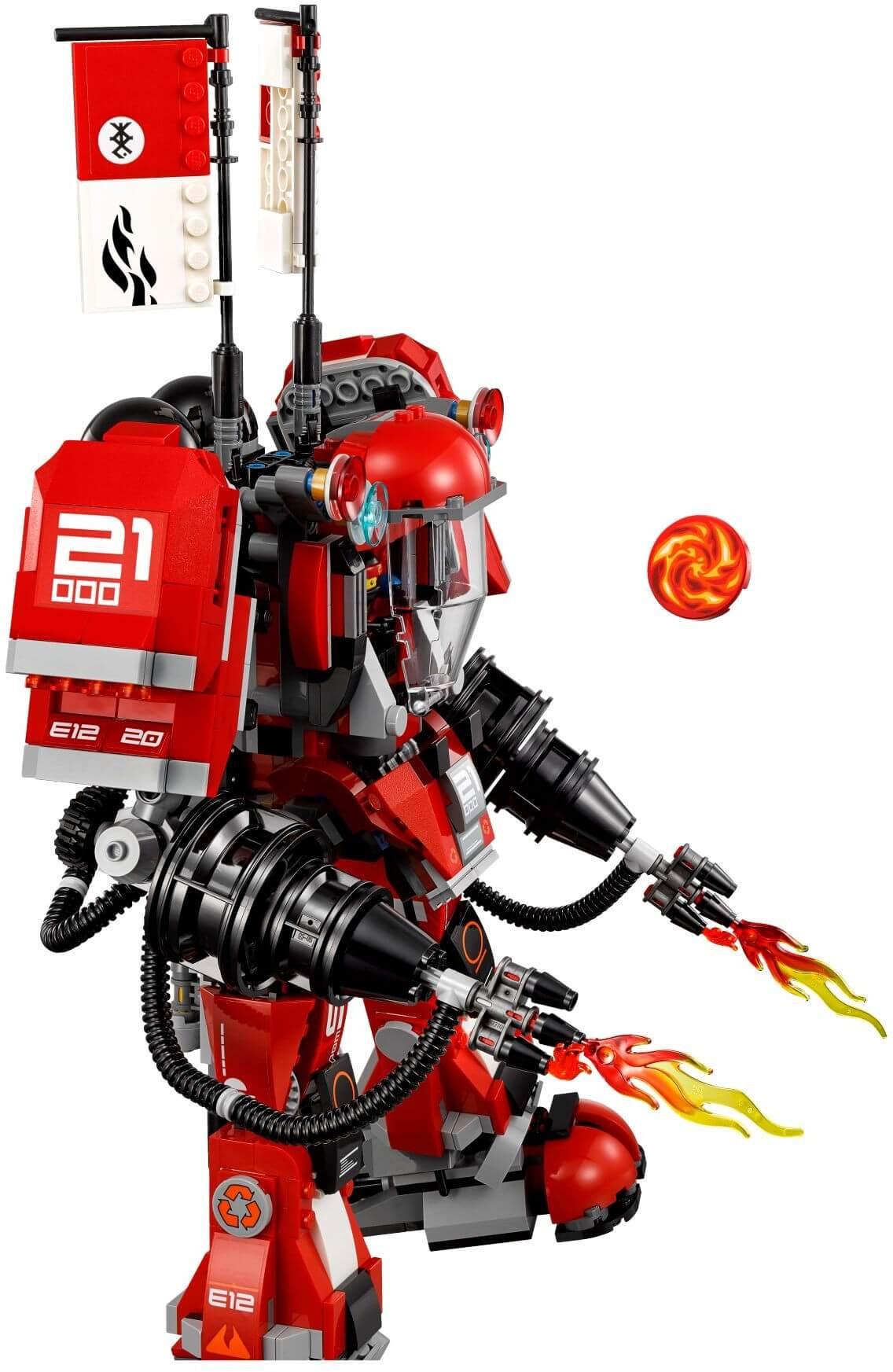 Đồ chơi người máy lửa Lego Ninjago 70615 (944 chi tiết)