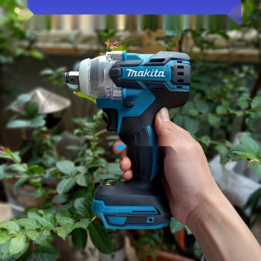 Thân máy siết bulong Makita 3 TỐC ĐỘ không chổi than - Đầu 2 trong 1 - LOẠI 1