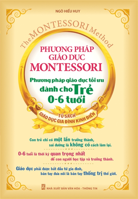 Sách - hướng dẫn phương pháp giáo dục montessori - phương pháp giáo dục tối ưu dành cho trẻ 0-6 tuổi - newshop
