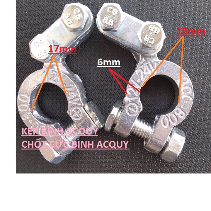 Kẹp Bình Acquy chốt cực bình acquy