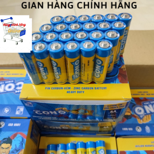 Mẫu Mới Nhất 1 Hộp 48 viên pin tiểu 2A Con Ó lớn gắn đồ chơi, đồng hồ -