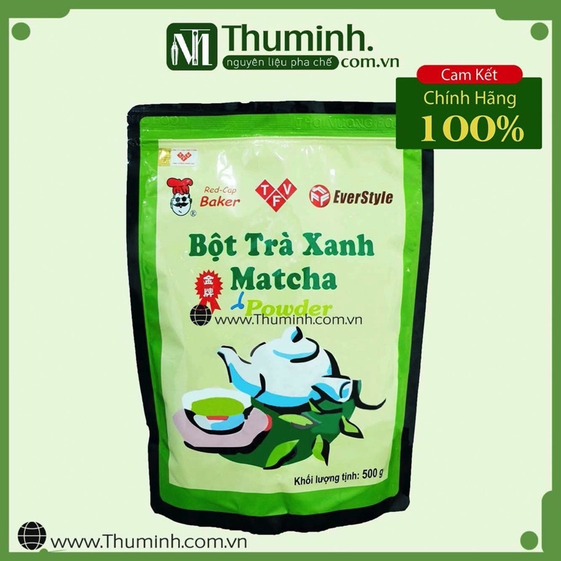 Bột trà xanh matcha đài loan 500g