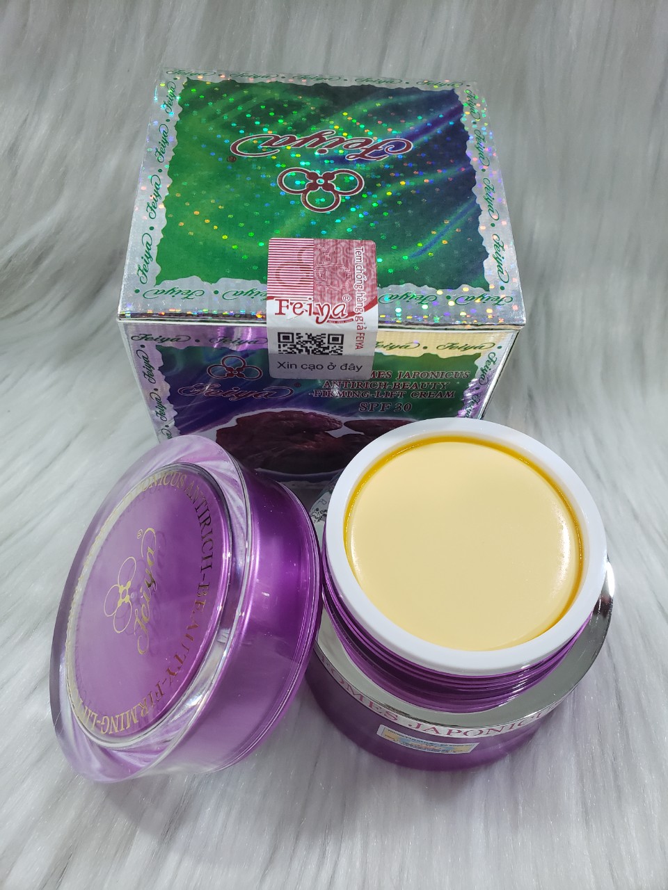 [HCM]Kem FEIYA Linh chi dưỡng da làm đẹp da chống nhăn săn da sáng da chống lão hóa 30gr