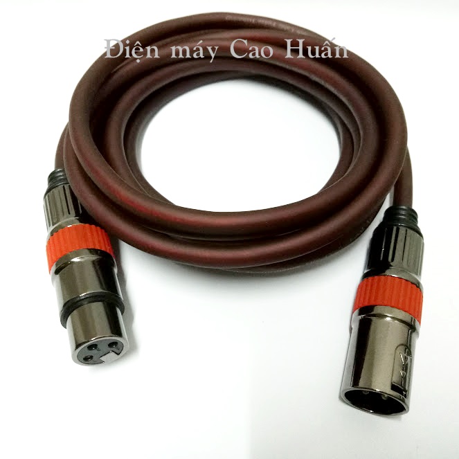 [HCM]Dây micro Jack canon XLR đực ra XLR cái 3m