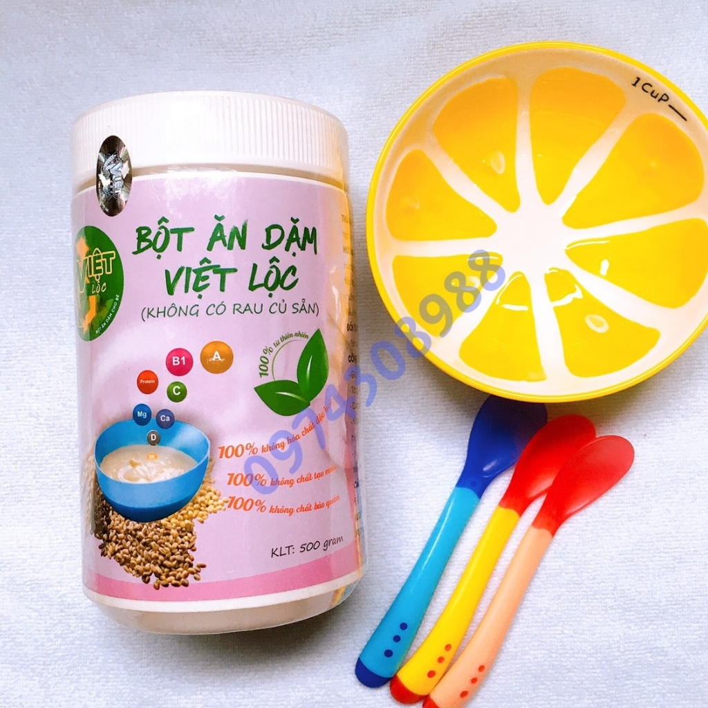 Bột ăn dặm Mẹ Sữa 500gr (không rau, cho trẻ từ 4 - 10 tháng)
