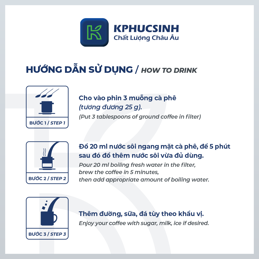 Cà Phê Rang Xay Nguyên Chất K Morning 227g/Túi - Thương Hiệu K COFFEE