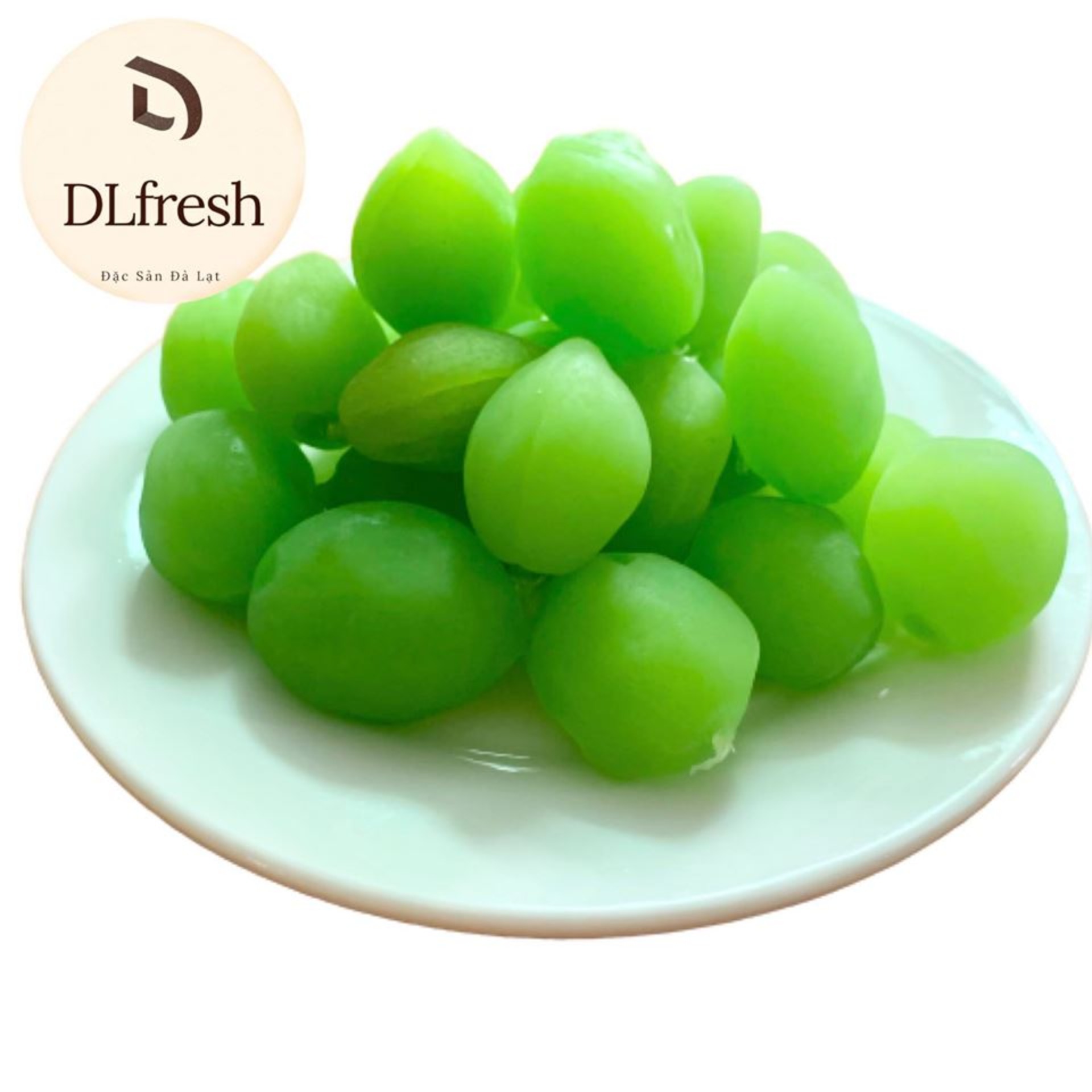 Mứt đào giòn DLFresh đào sấy giòn 500g