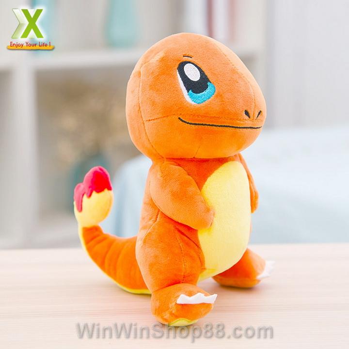 Gấu bông Charmander - Khủng Long Lửa 12cm cute đáng yêu TNB216