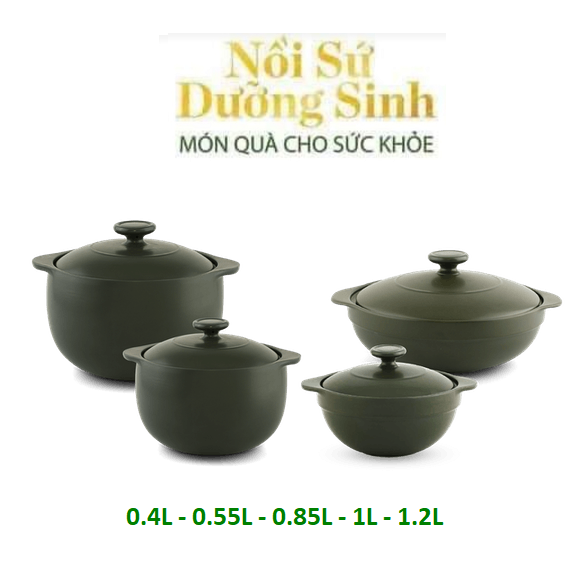 Nồi sứ minh long 0.5l - nồi sứ minh long