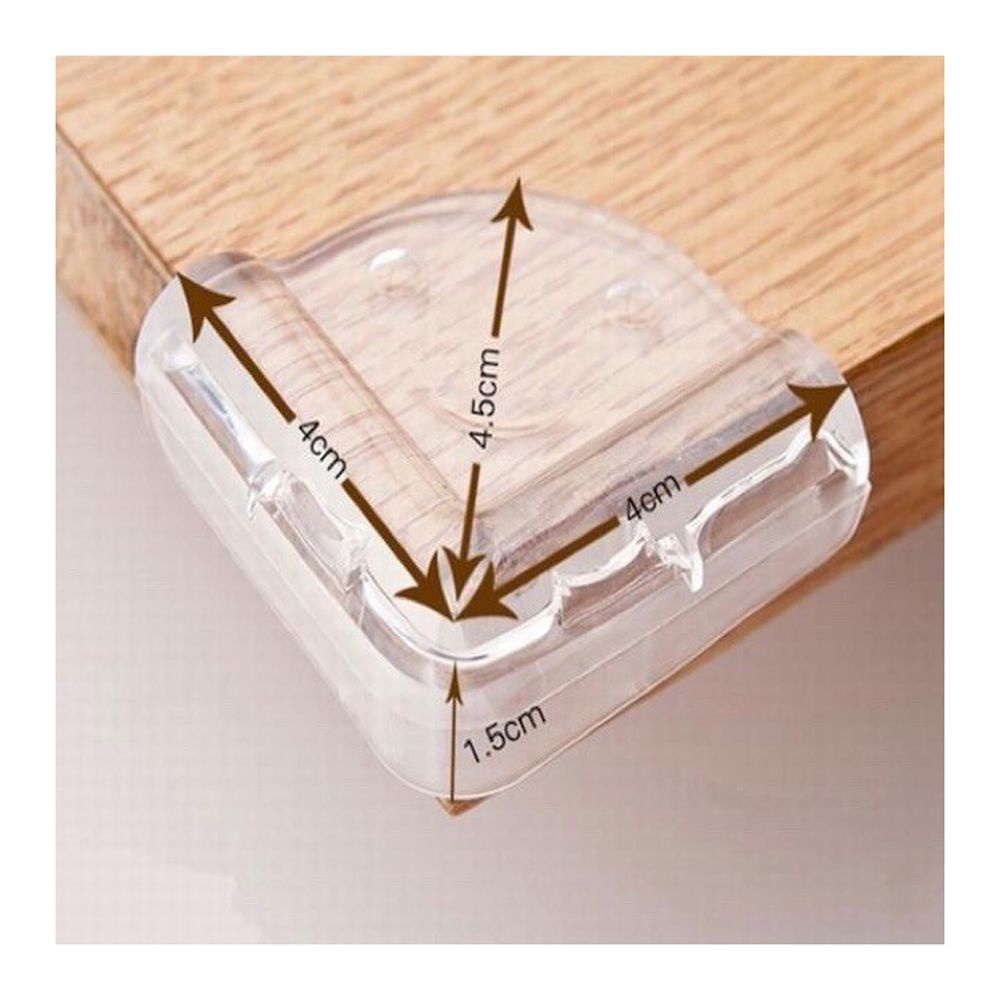 Miếng bọc cạnh bàn silicon - miếng bịt góc bàn mặt cười