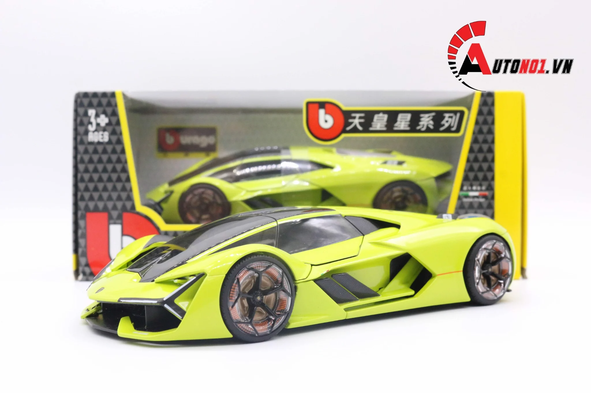 MÔ HÌNH XE LAMBORGHINI TERZO MILENNIO 1:24 BBURAGO 6462