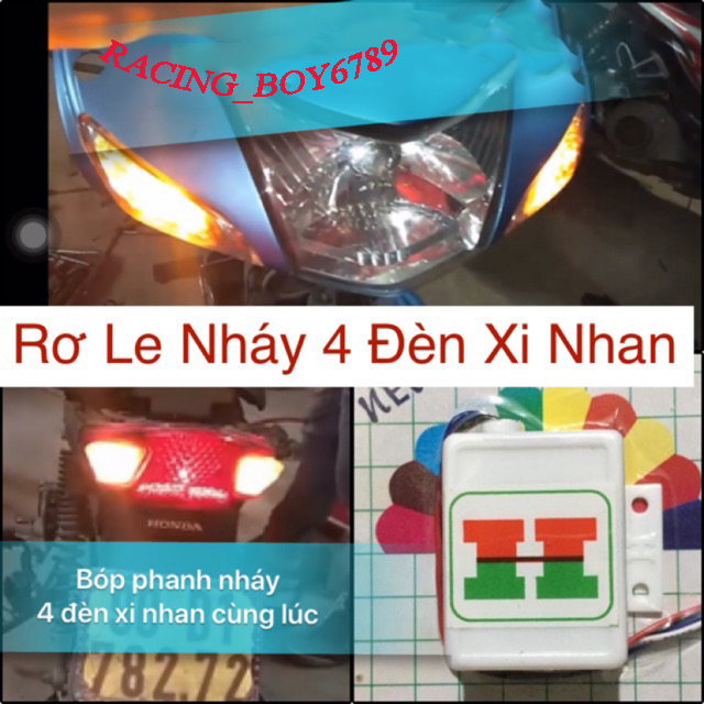 Cục nháy chữ h- bóp phanh thắng nháy xi nhan