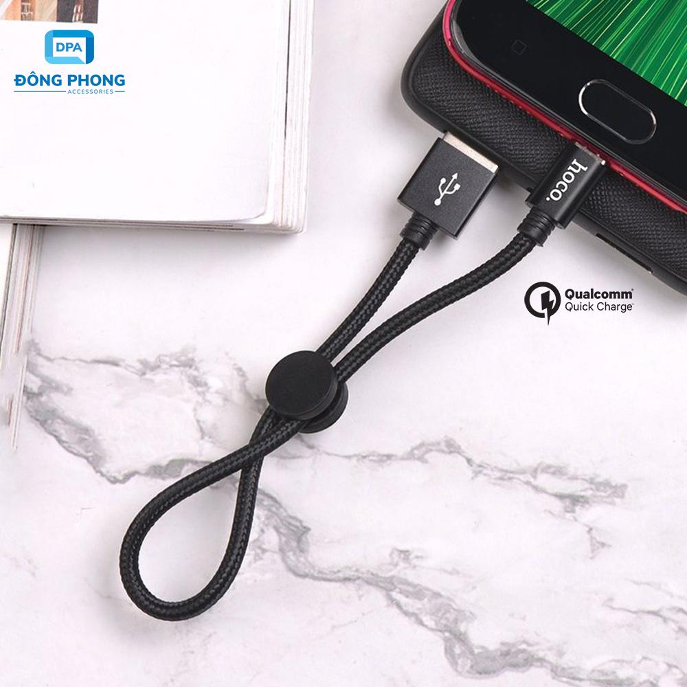 Cáp Sạc Nhanh Type C Hoco X35 Dài 25CM Chính Hãng