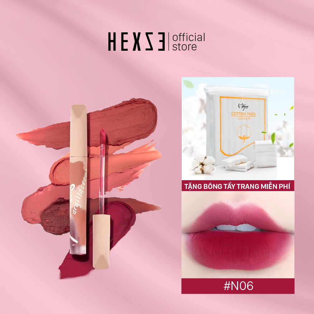 Son kem HEXZE MATTE LIP MUD