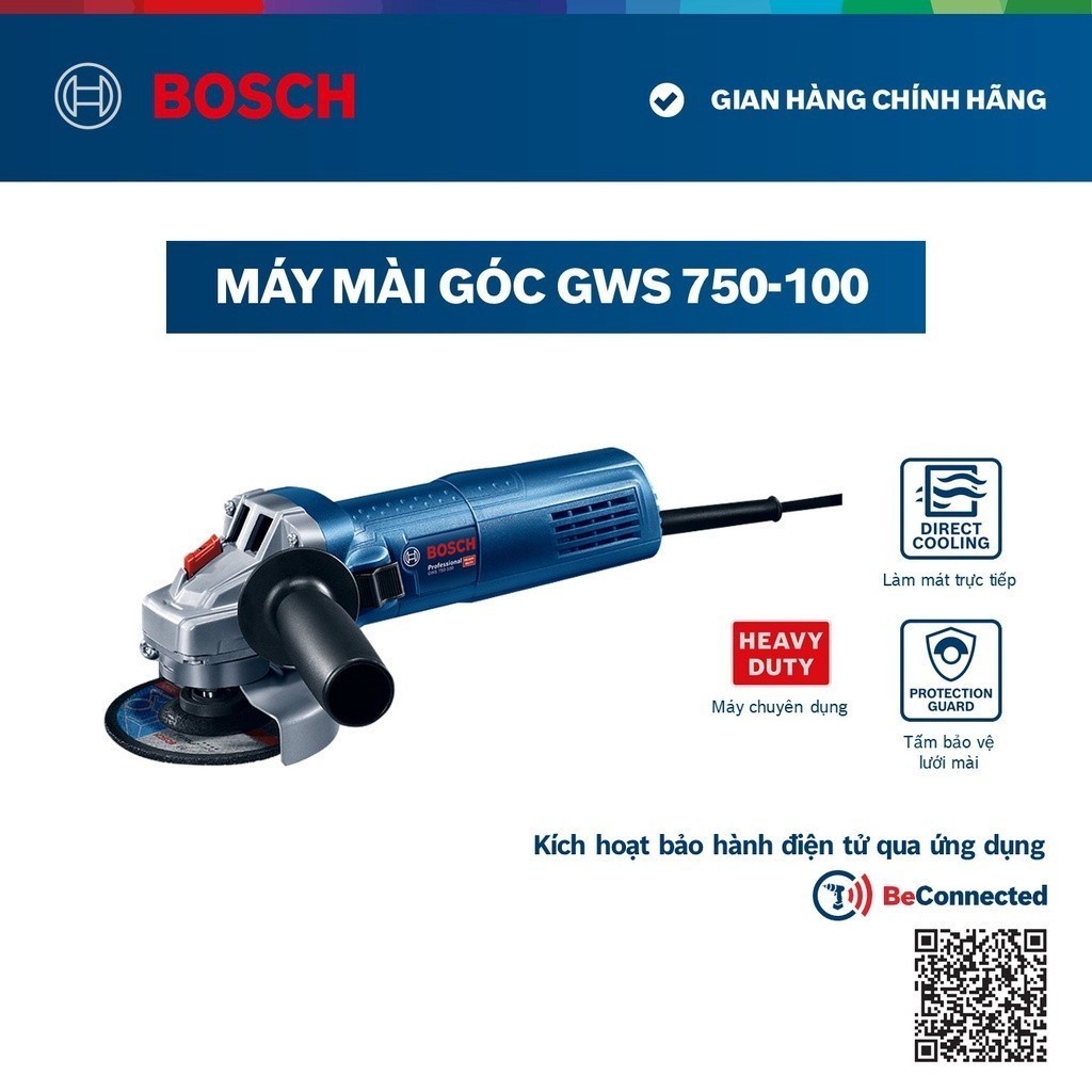 Máy mài góc Bosch GWS 750-100