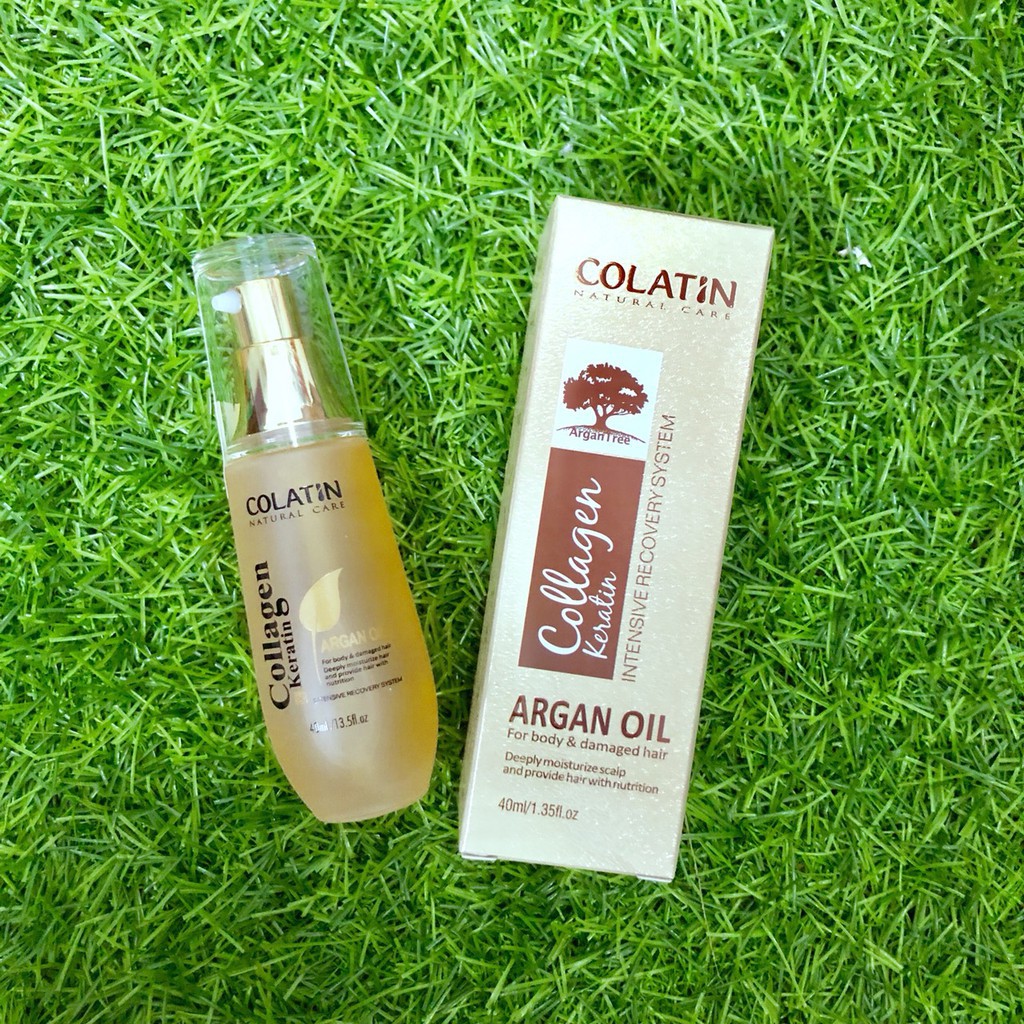 [HCM]Tinh dầu dưỡng tóc Argan Colatin 40ml
