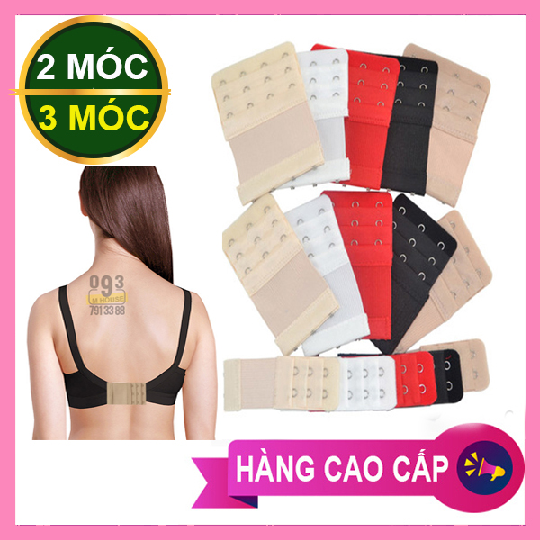 Móc Nối Áo Ngực  Miếng Nối Áo Ngực Loại 2 Hàng 3 Hàng Cài