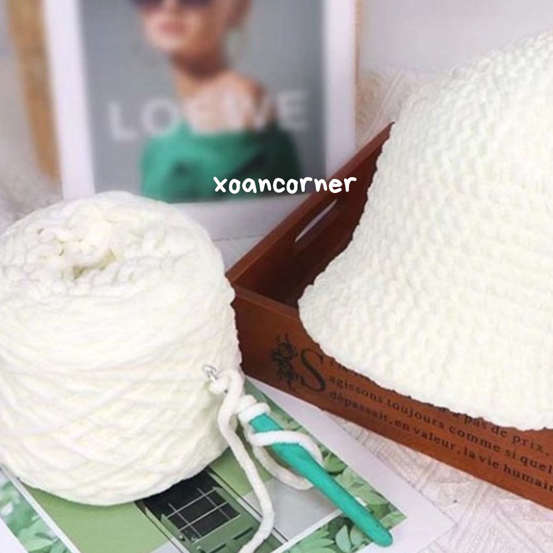 Velvet Wool - Soft Milk Cotton Wool 100Gr