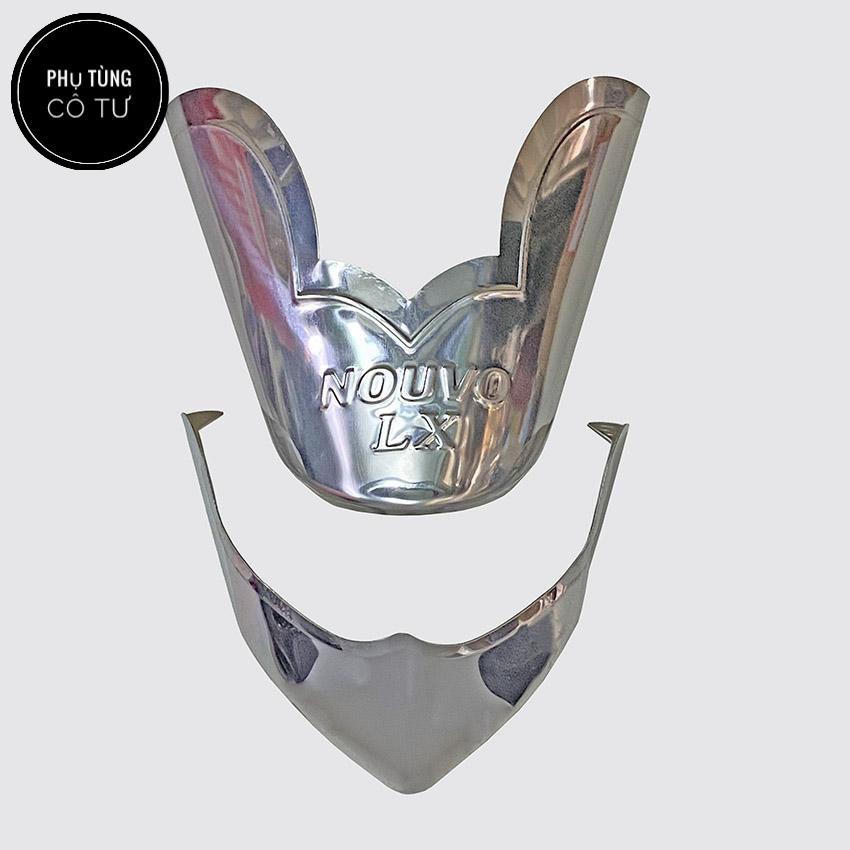 [HCM]1 bộ mỏ đuôi dè xe Nouvo 4/5/6 INOX - Bảo vệ dè INOX - PHỤ TÙNG CÔ TƯ