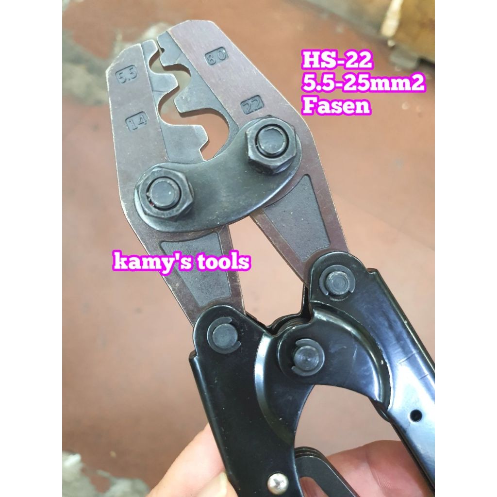 [HCM]KÌM BẤM COS FASEN HS-22 25MM2 (KIỀM BẤM COS 25 KỀM BẤM COS 25)