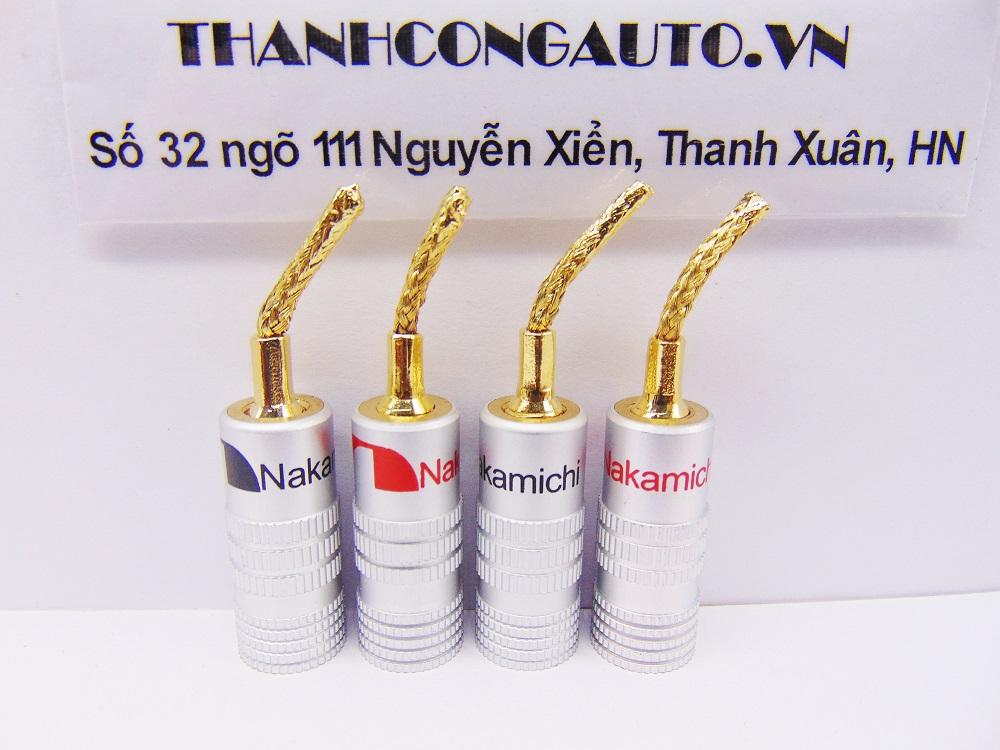 04 Jack loa mỏ chim dạng mềm Nakamichi (2 cặp)