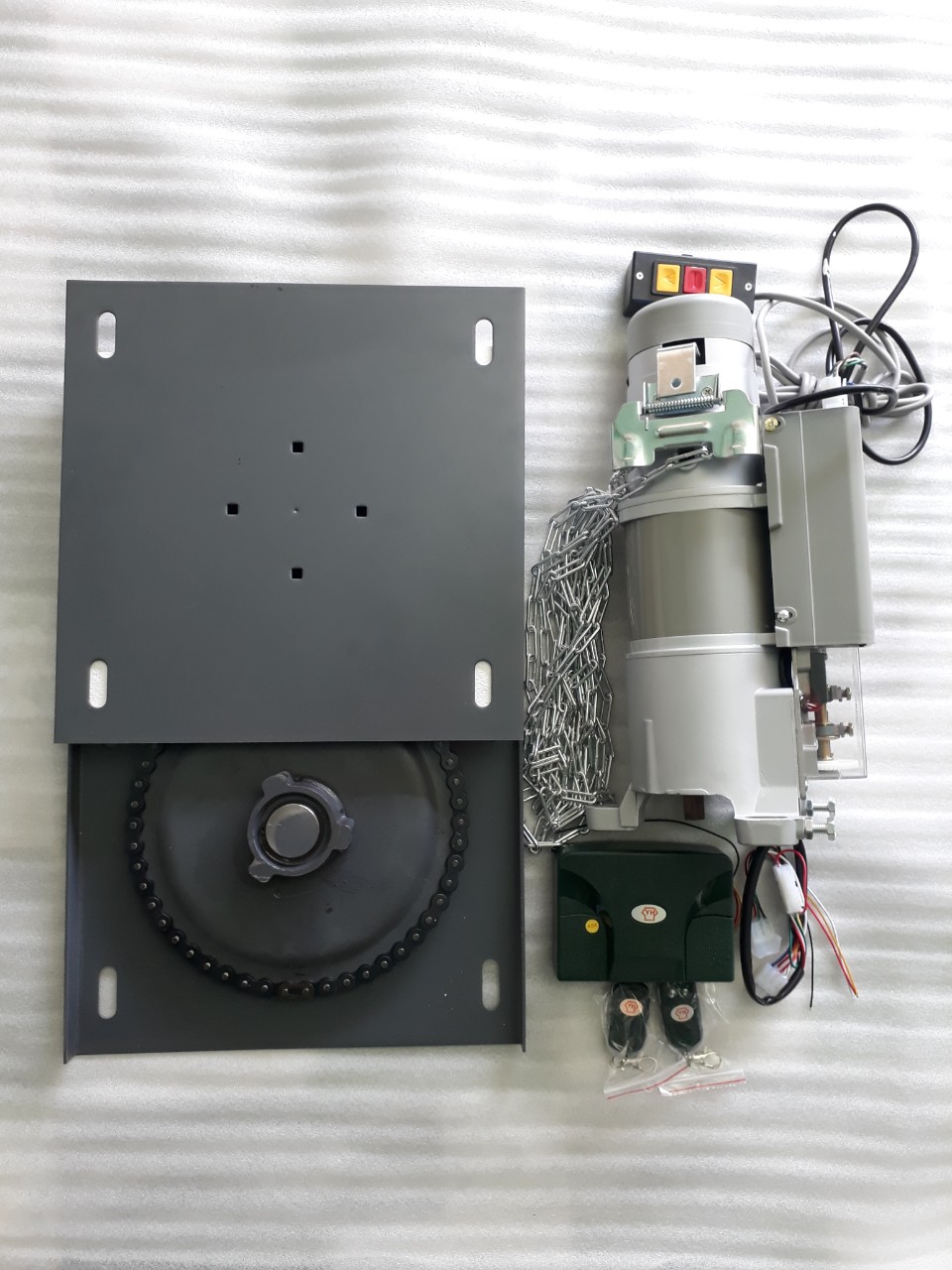 Bộ motor cửa cuốn YH300kg lõi đồng