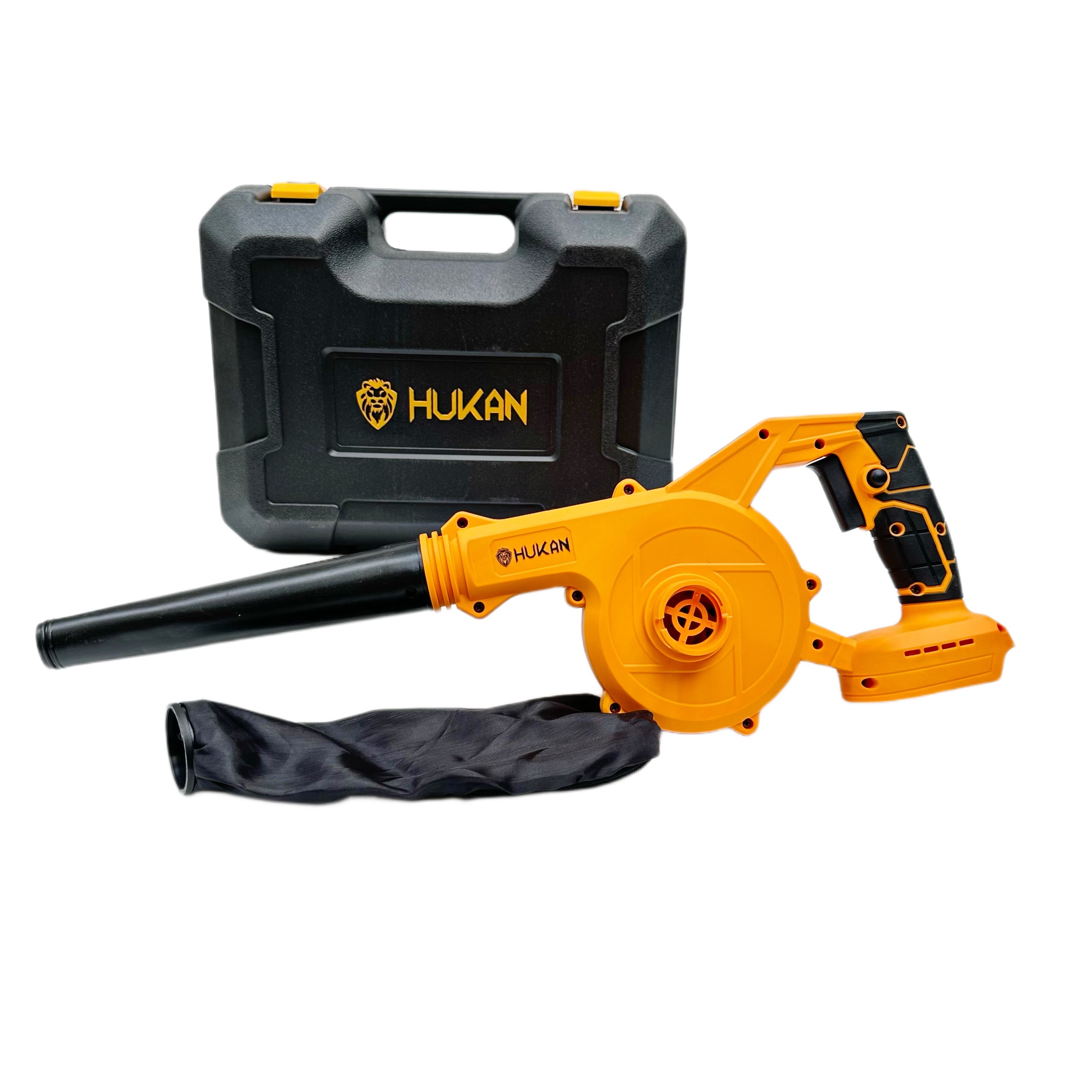 Máy hút thổi bụi chạy pin chân phổ thông 4cm HUKAN HK-755Lion lõi đồng 100%, có hộp đựng [Mẫu mới 2023]