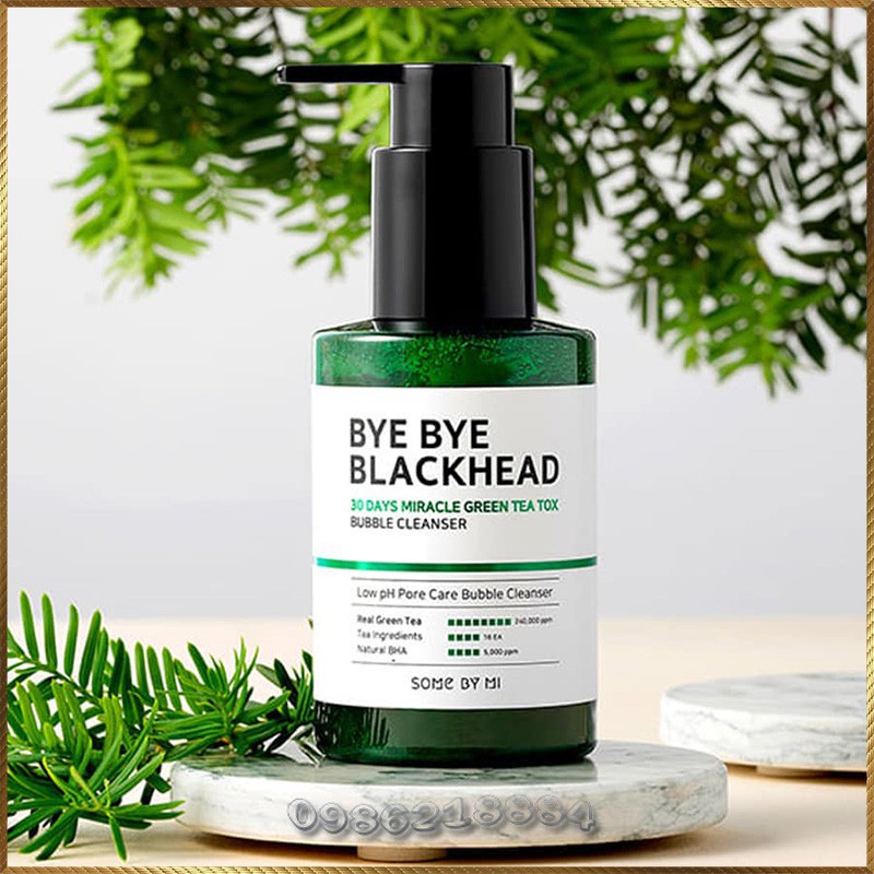 Sữa rửa mặt sủi bọt Some By Mi Bye Bye Blackhead 120g SBB6