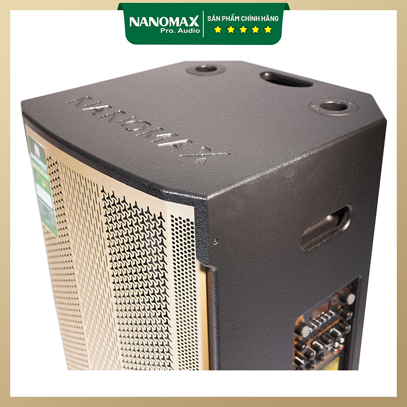 Loa Kéo Karaoke Giá Rẻ | Loa Kéo Nanomax 15D3 công suất 600W | Loa Kéo 4 tấc tặng kèm 2 micro hát karaoke cao cấp GT29