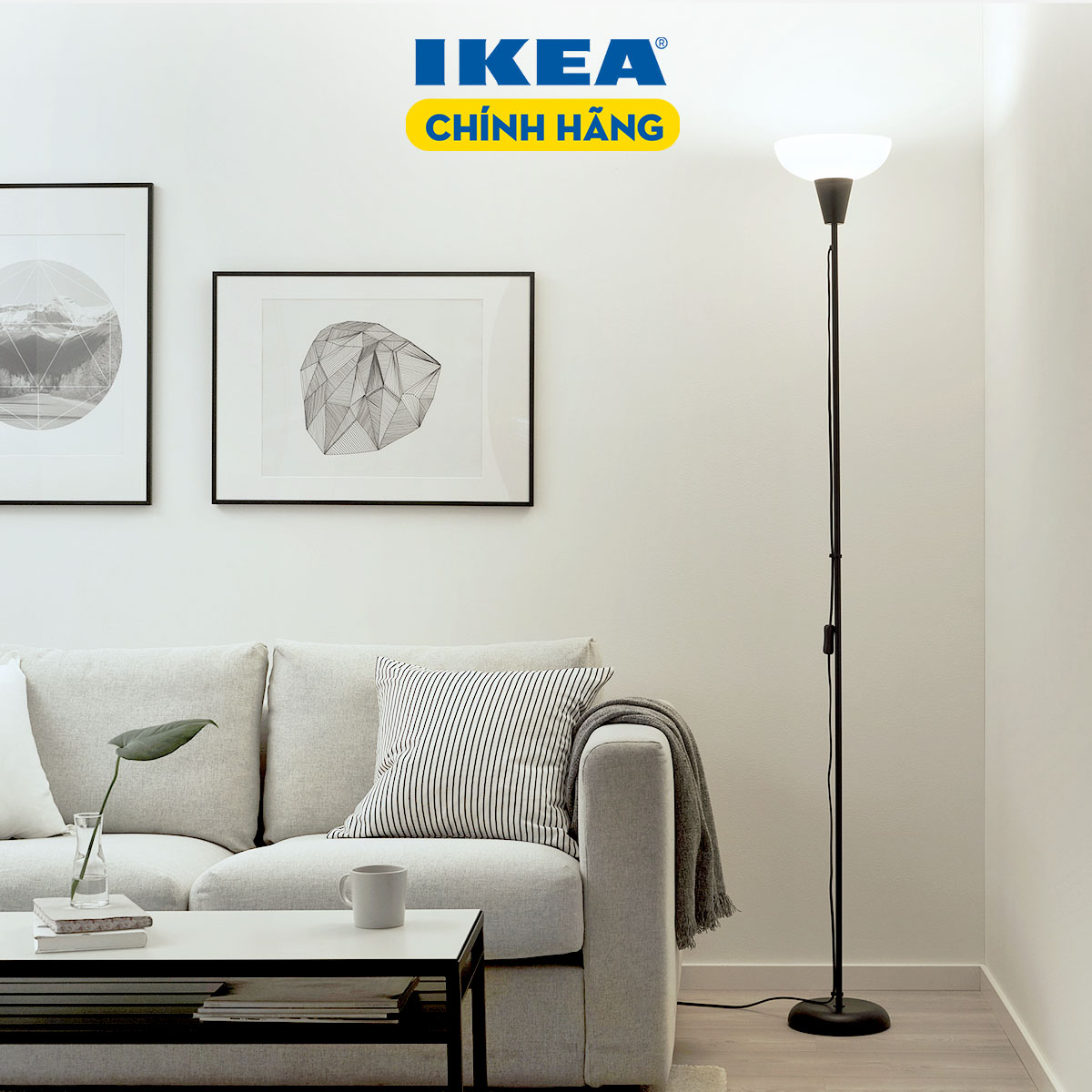 [HCM] ĐÈN SÀN HẮC TRẦN IKEA CHÍNH HÃNG – TAGARP
