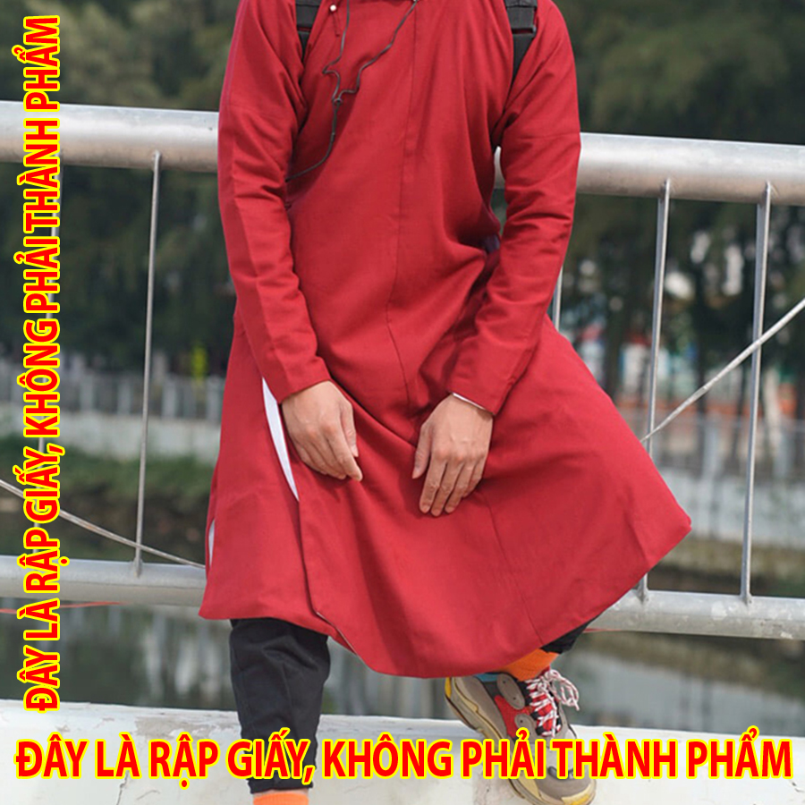 Rập Giấy TC029 - Áo Tấc (áo Ngũ Thân) - Người lớn