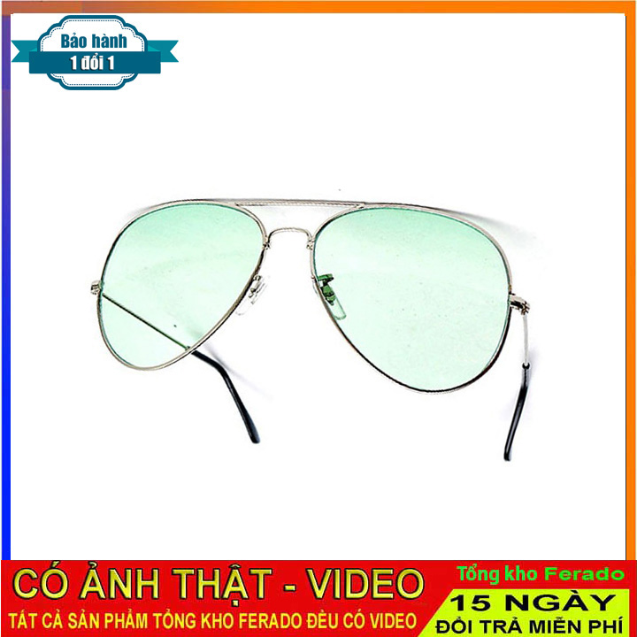 Kính mắt nam nữ tráng gương 7 màu