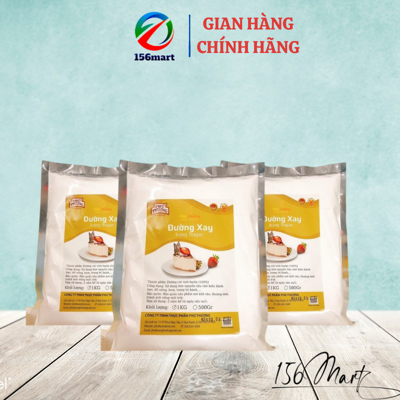Đường xay làm bánh Icing Suger - Đường xay
