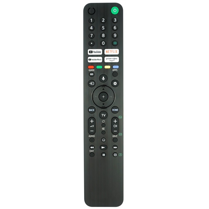 Sony rmf-tx520p sony via tv remote control for 2021 models kd43x80j kd43x85j kd50x80j kd50x85j kd55x80j