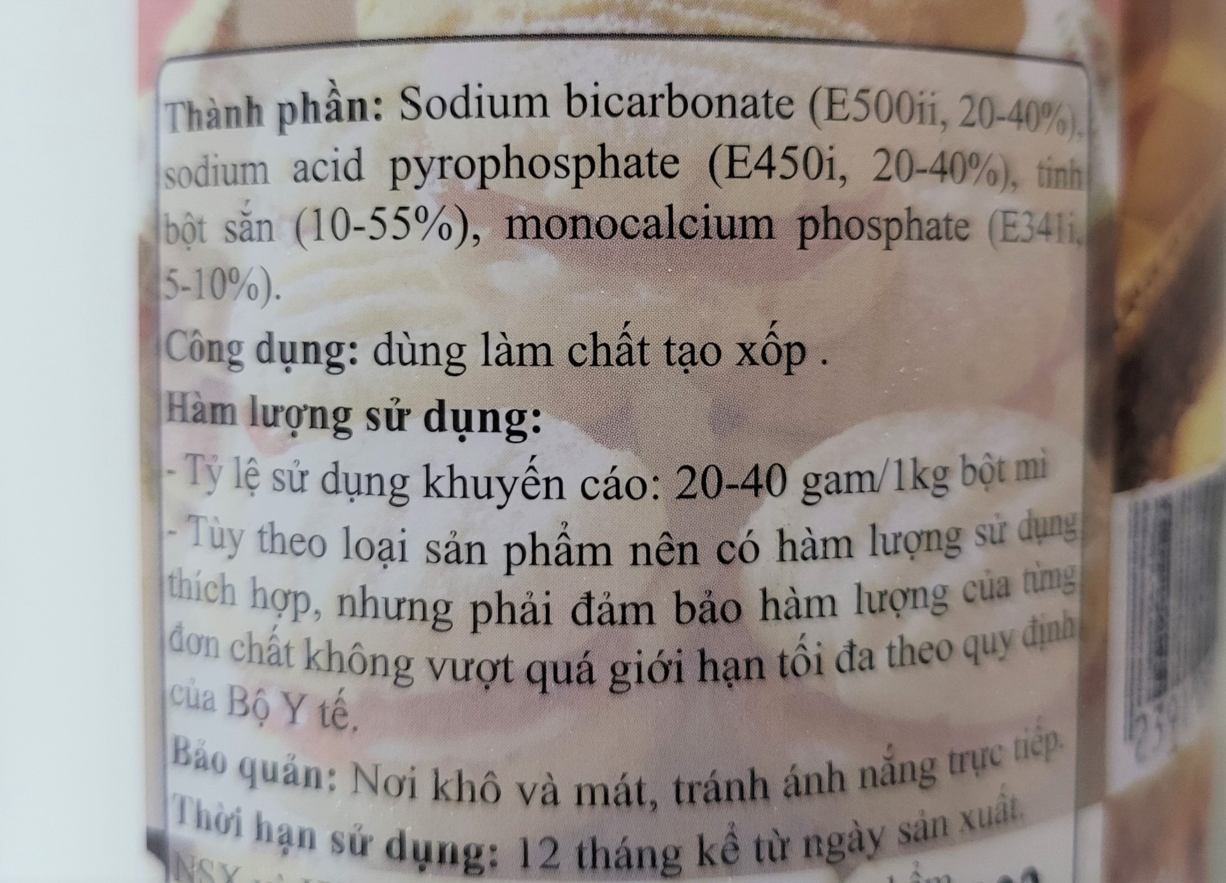 [HỘP 1Kg] BỘT NỔI LÀM BÁNH UCC [VN] BICO Baking Powder