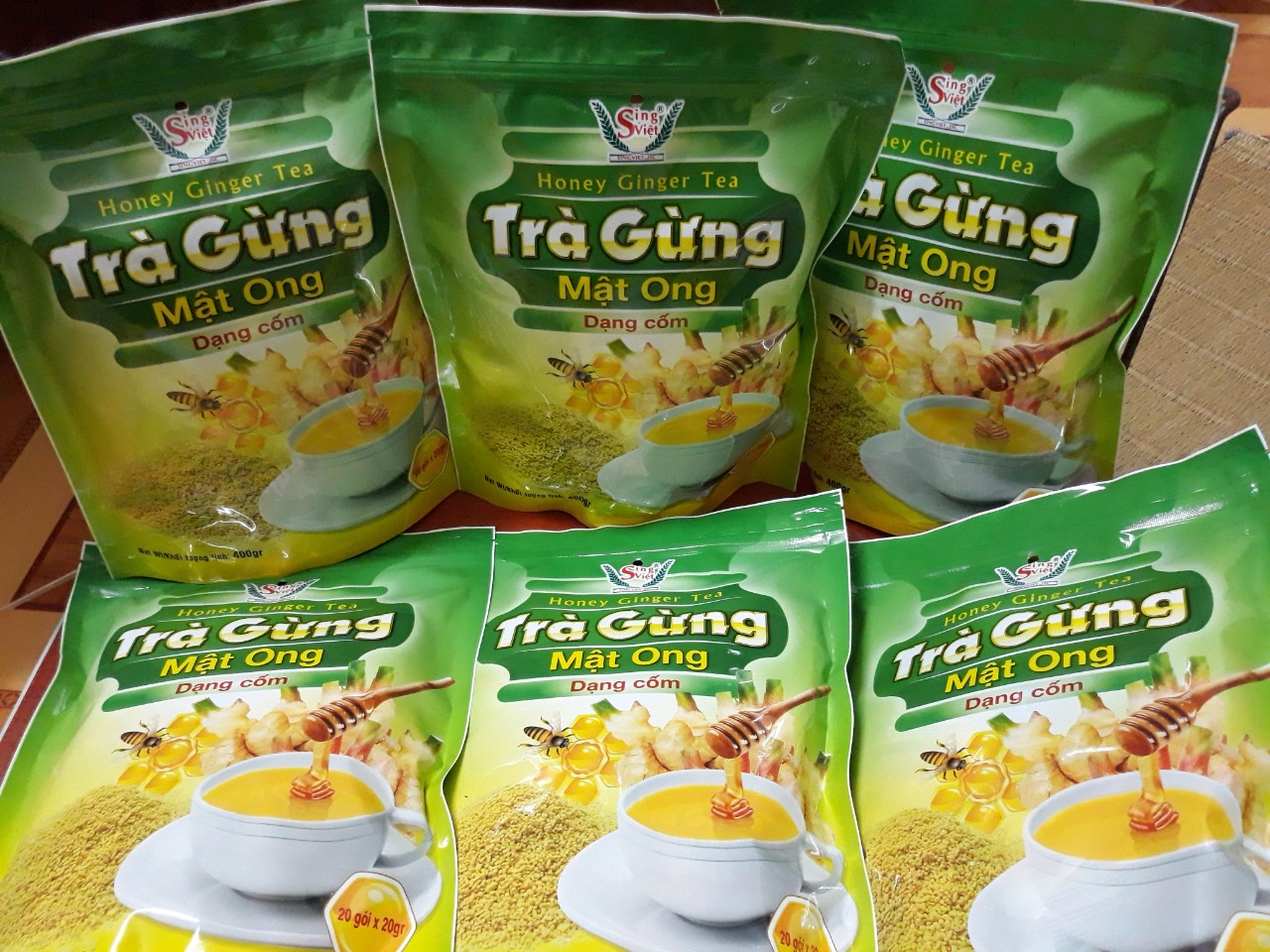 Trà Gừng Mật Ong - Sinh Việt