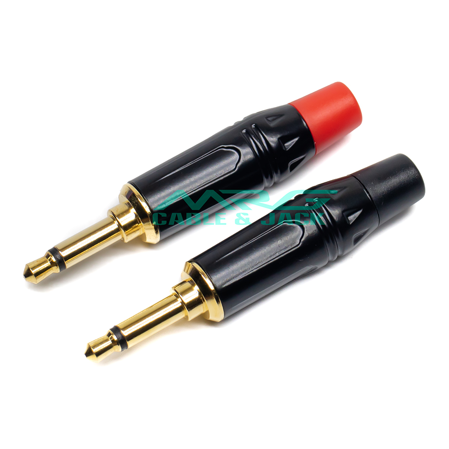 Jack 3.5 Mono 2 khấc, dùng hàn dây audio, giá 1 chiếc (3.5mm TS Mono Jack Plug). J-3