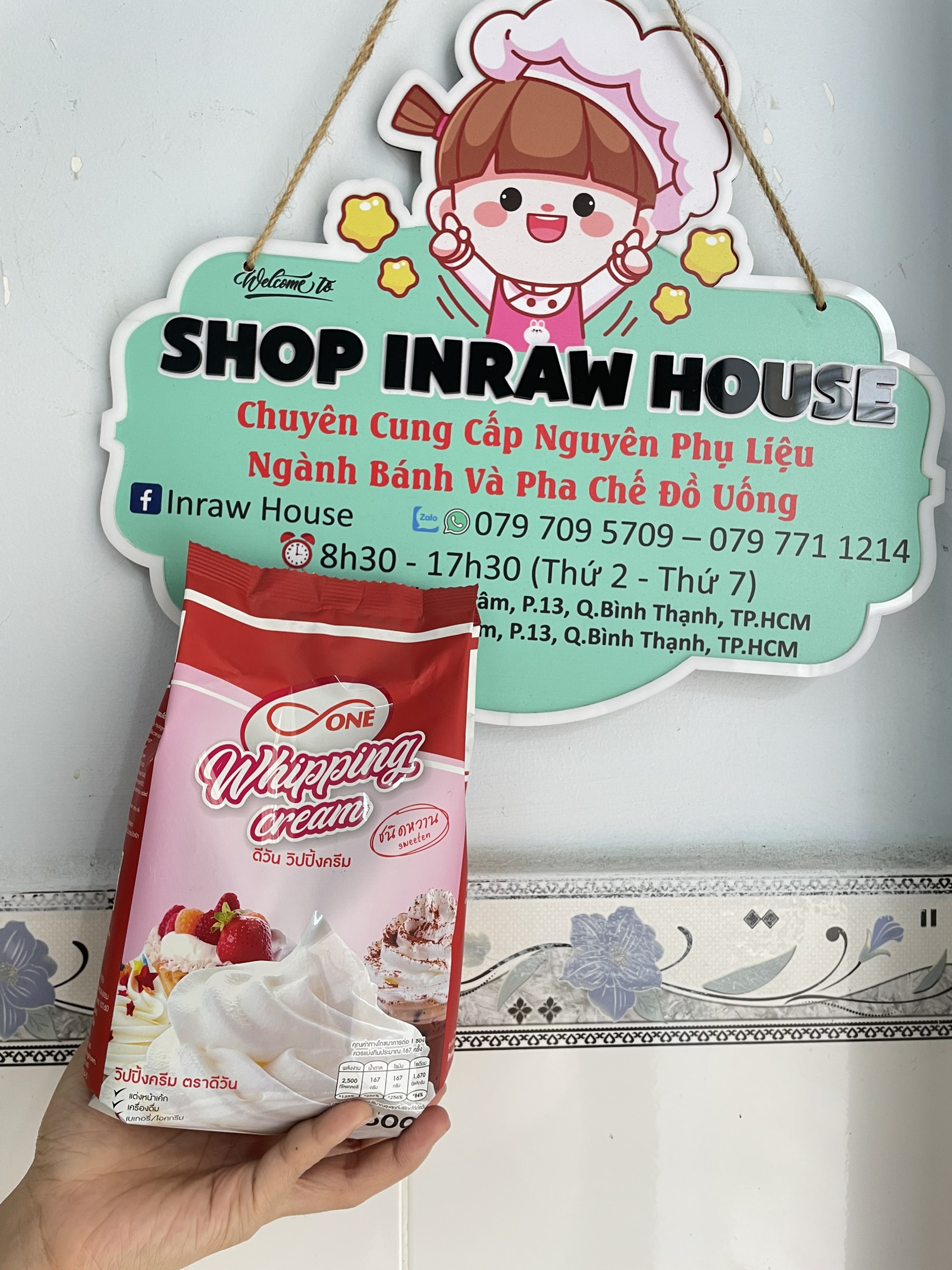 Bột Whipping Cream Thái Lan (200gr)