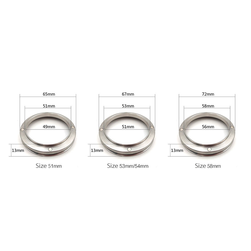 Vòng đong cà phê pha Espresso size 51, 53 và 58mm
