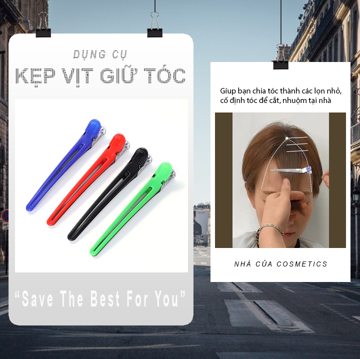 Duckbill Clip for Hairdressing