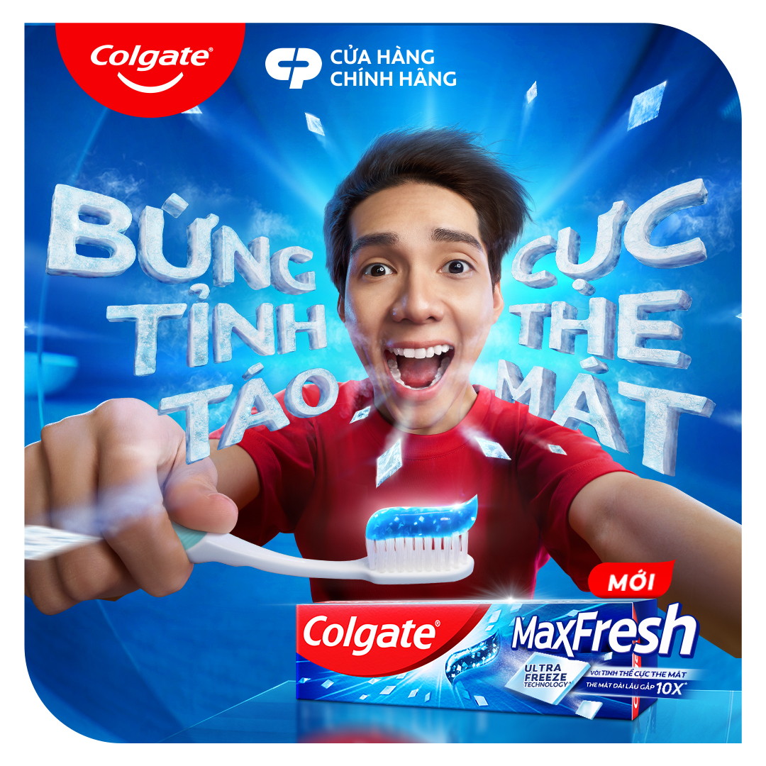 [Chỉ 4.4_Áp 2 tầng Voucher giảm đến 30%] Kem đánh răng Colgate Maxfresh hương bạc hà the mát 180g/tuýp
